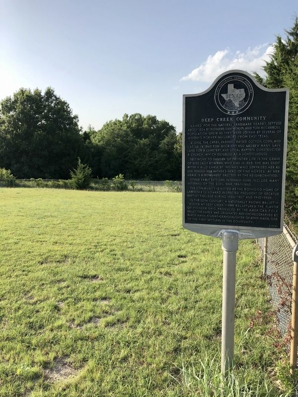 Deep Creek Community Marker image. Click for full size.