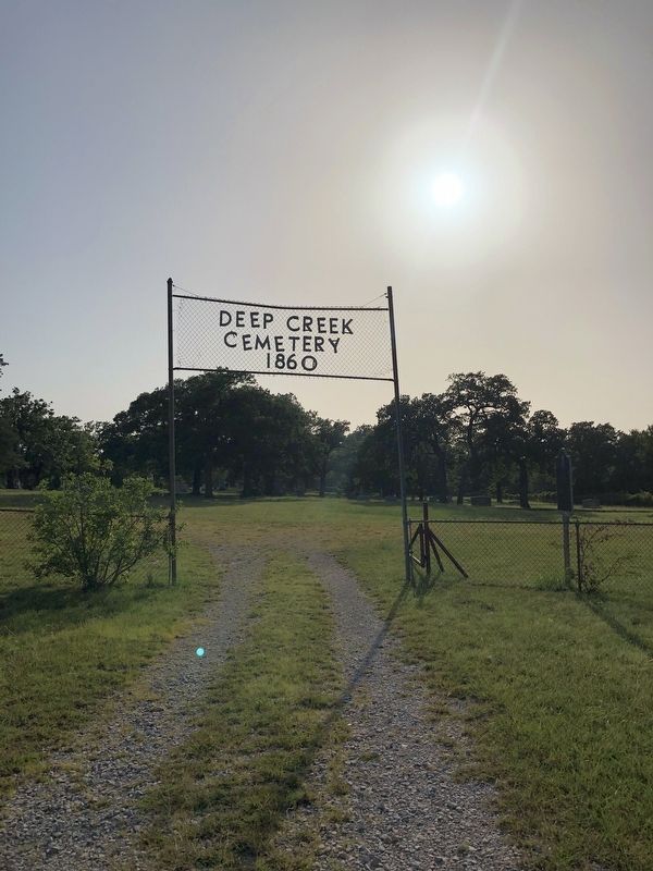 Deep Creek Community Marker image. Click for full size.