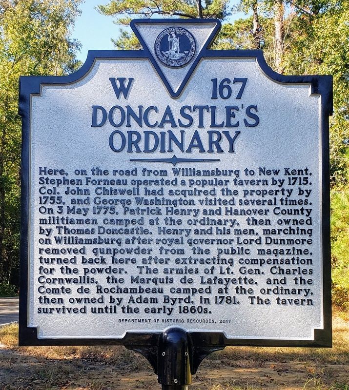 Doncastle's Ordinary Marker image. Click for full size.