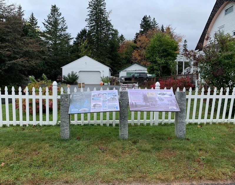 Fires Changed the Face of Winter Harbor Again & Again Marker image. Click for full size.