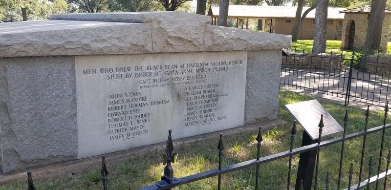 The Drawing of the Black Beans Marker and tomb image. Click for full size.