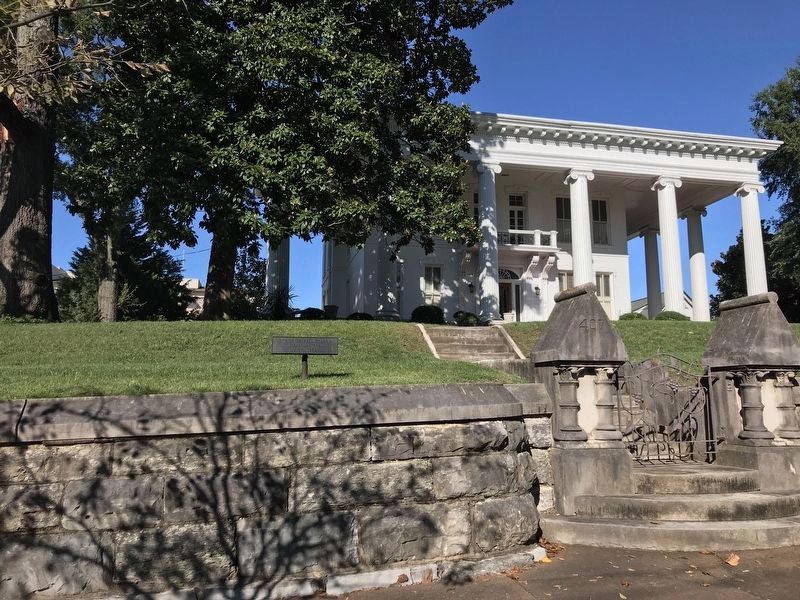 Site of General Bragg's Headquarters Marker image. Click for full size.