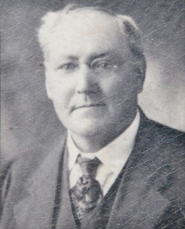 Marker detail: George Duffield Williams Hardin image. Click for full size.