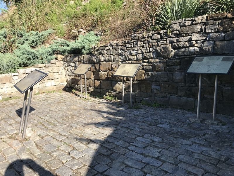 From Oblivion to Rebirth: Archaeological Research at the Bluff Furnace Site Marker image. Click for full size.