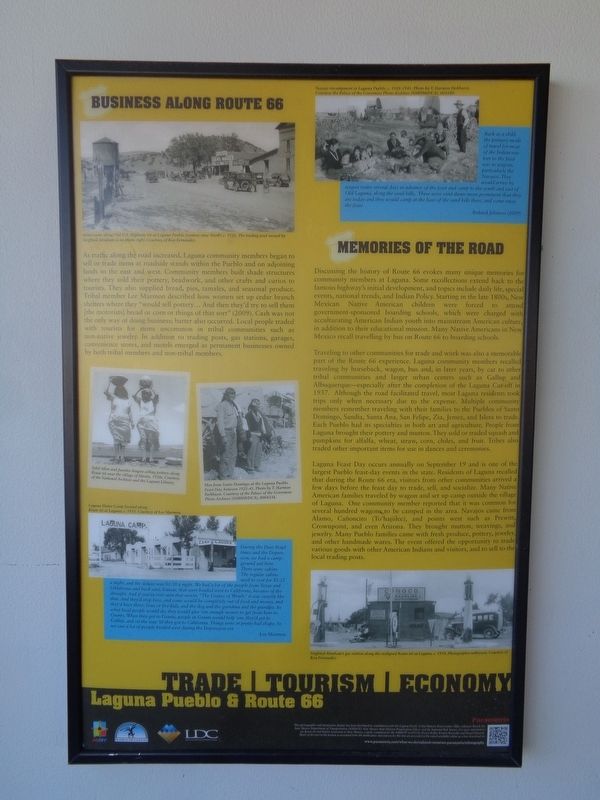 Trade - Tourism - Economy Marker image. Click for full size.