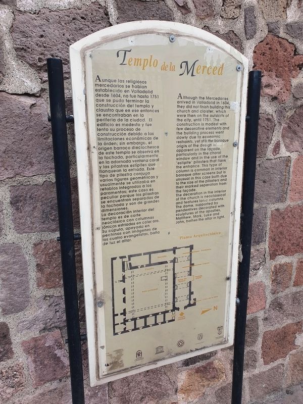 The Merced Temple Marker image. Click for full size.