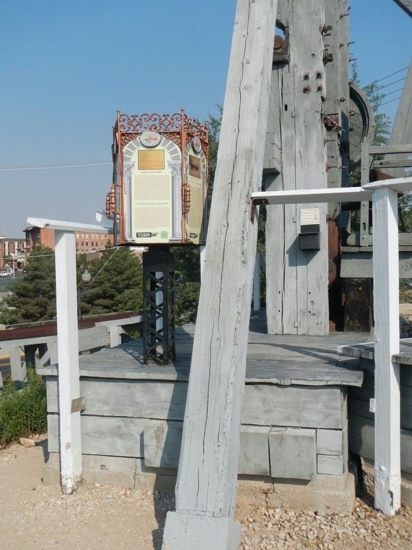 Butte's Underground Mines Marker image. Click for full size.