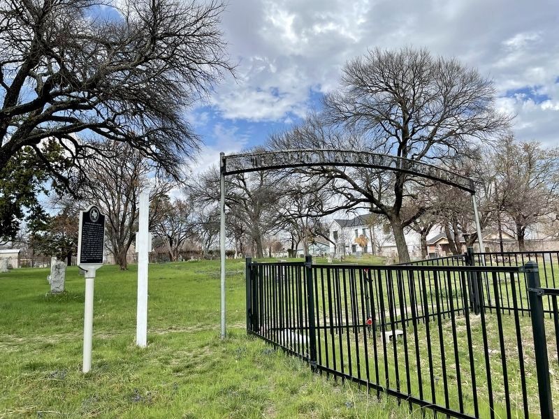 Western Heights Cemetery and Marker image. Click for full size.