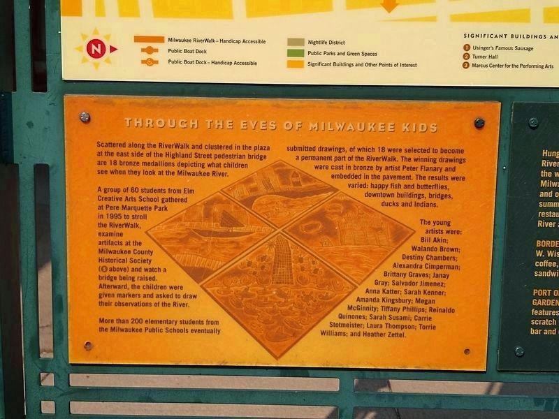 Through the Eyes of Milwaukee Kids Marker. Click for full size. Through the Eyes of Milwaukee Kids Marker image. Click for full size.
