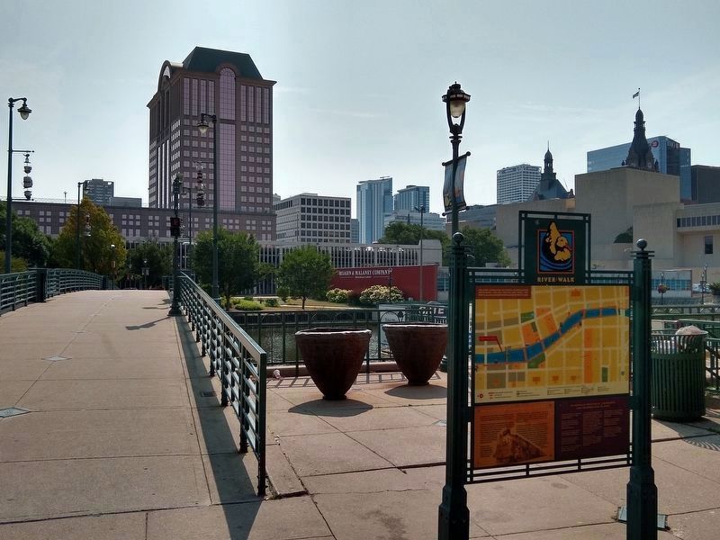 The Beer Line Neighborhood's Amber Past Marker. Click for full size. The Beer Line Neighborhood's Amber Past Marker image. Click for full size.
