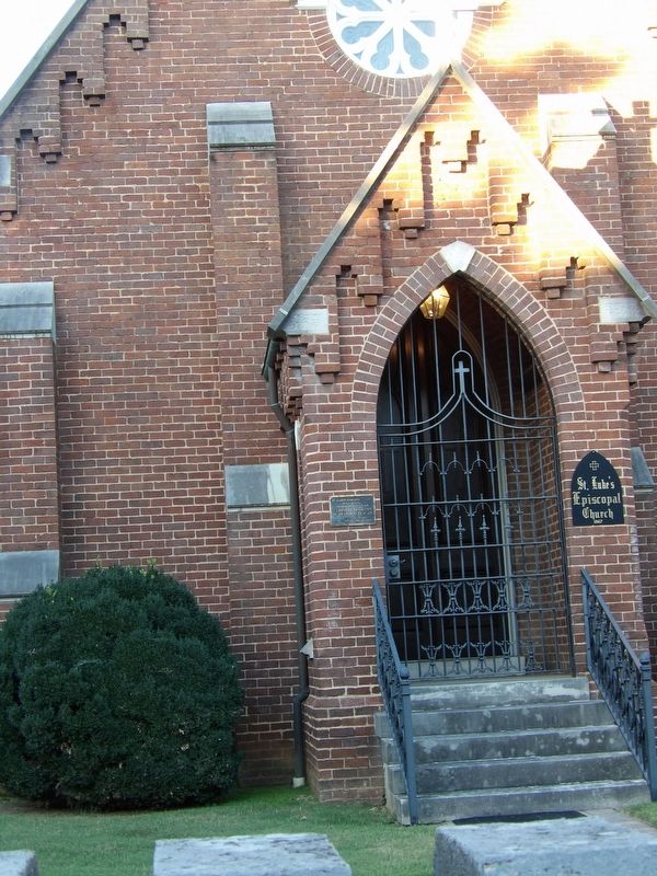 St. Luke's Episcopal Church Marker. Click for full size. St. Luke's Episcopal Church Marker image. Click for full size.