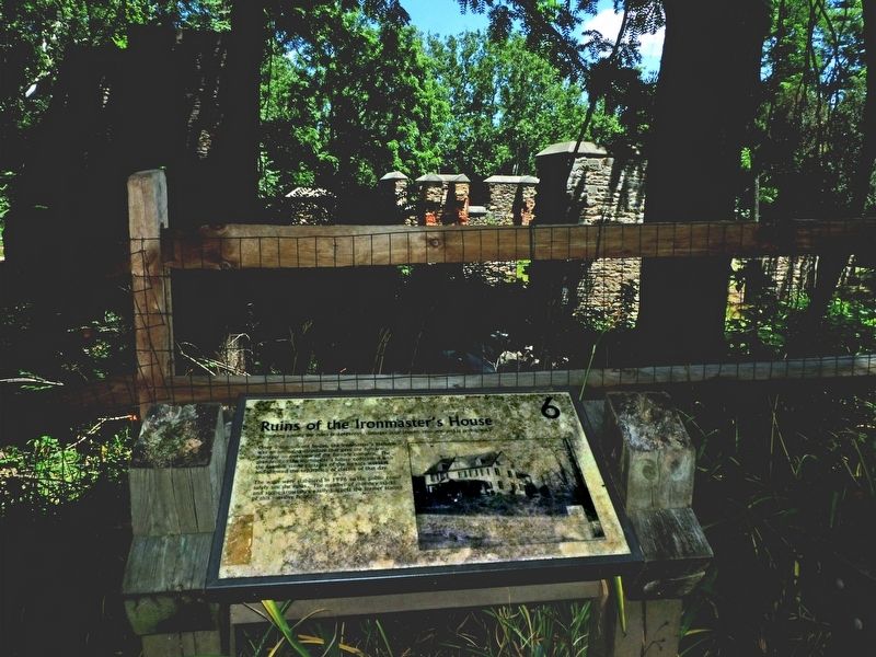 Ruins of the Ironmasters House Marker image. Click for full size.