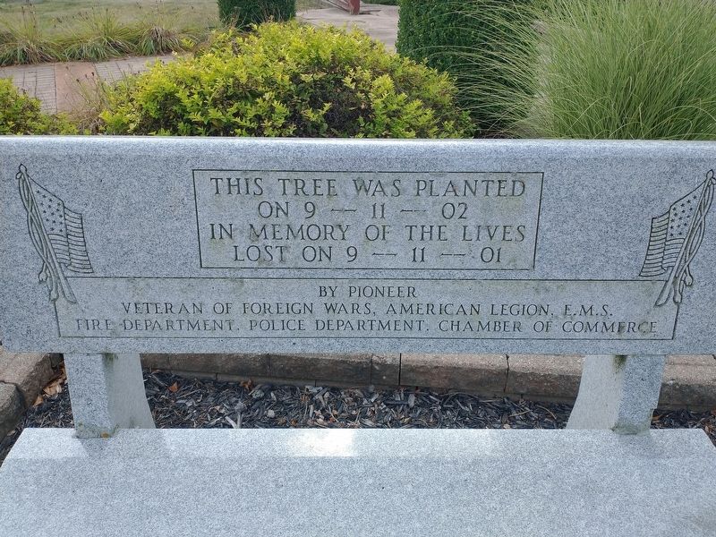 Pioneer 9-11 Memorial. Click for full size. Pioneer 9-11 Memorial image. Click for full size.