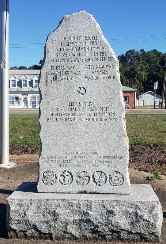 Veterans Memorial image. Click for full size.