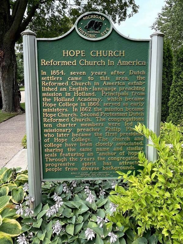 Hope Church Marker image. Click for full size.