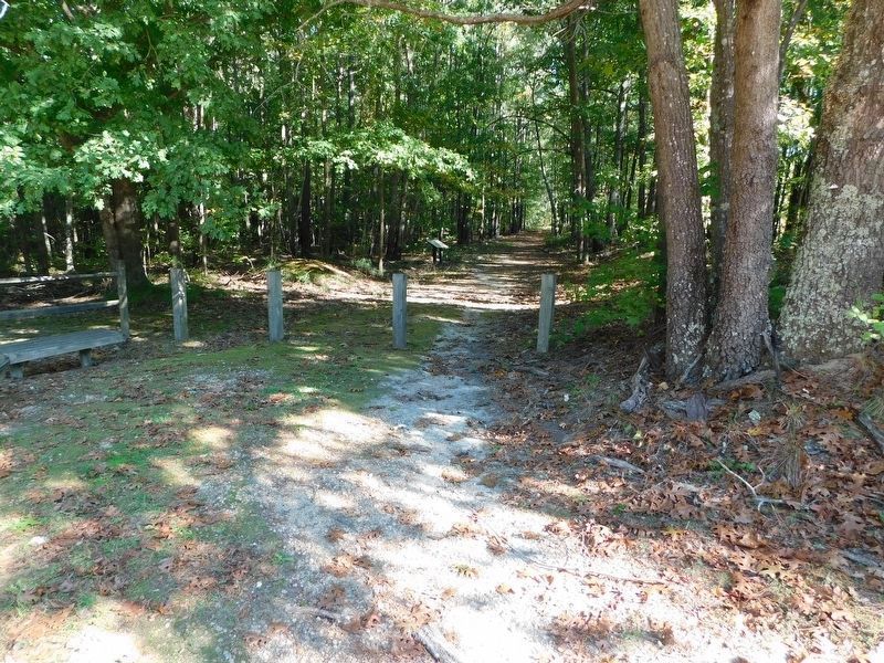 The Battle of White Oak Road Marker image. Click for full size.