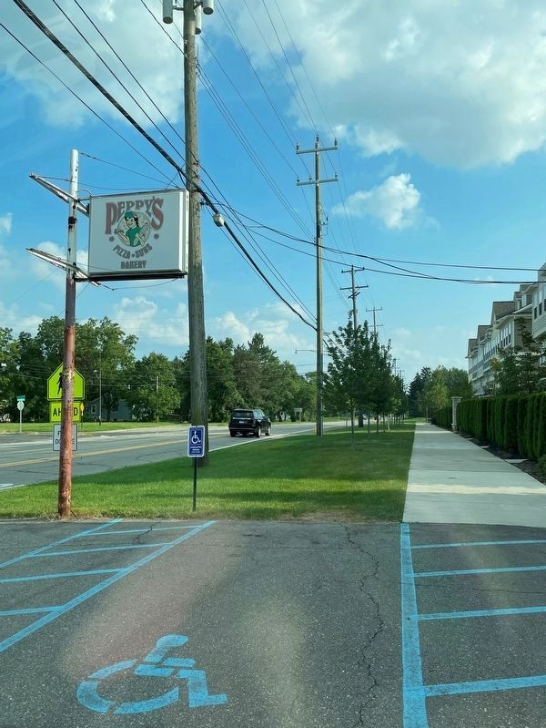 Troy Corners Marker has been removed image. Click for full size.