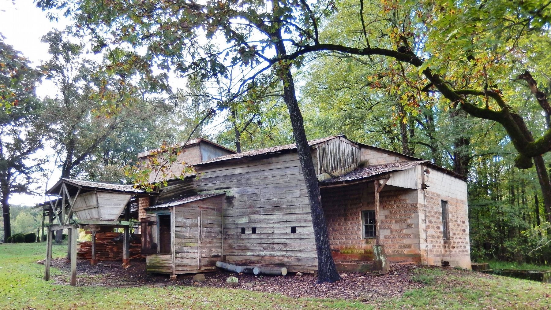 Cotton Gin (<i>northeast elevation</i>) image. Click for full size.