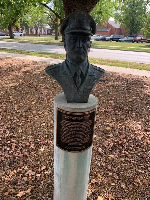 Lieutenant General Ira C. Eaker Marker image. Click for full size.
