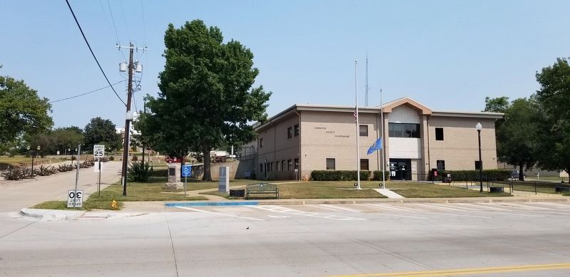 The view of the marker from across the street. Click for full size. The view of the marker from across the street image. Click for full size.