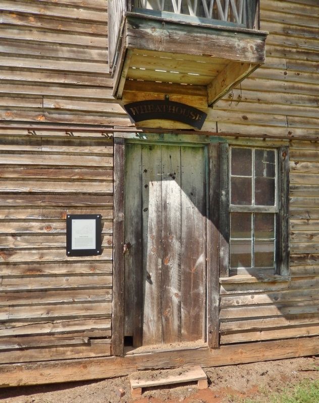 Wheat House Marker. Click for full size. Wheat House Marker image. Click for full size.