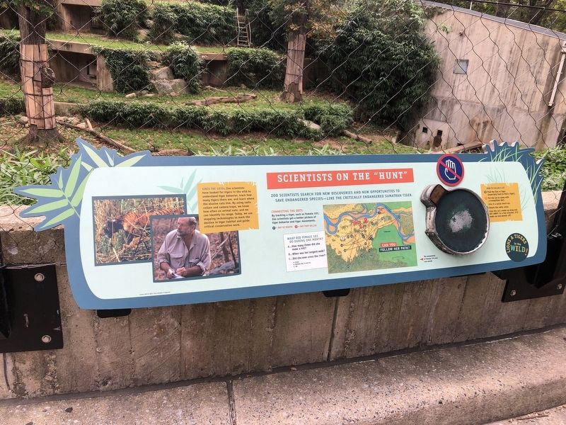Scientists on the "Hunt" Marker image. Click for full size.