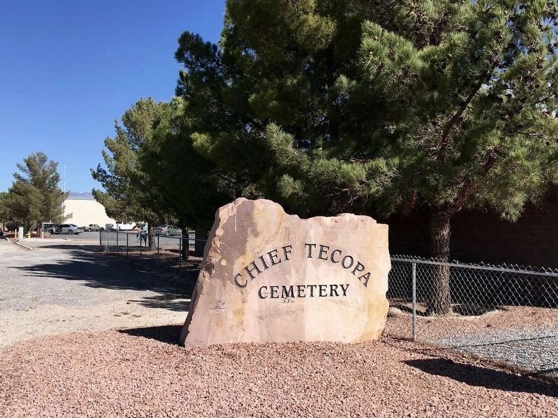 Chief Tecopa Cemetery image. Click for full size.
