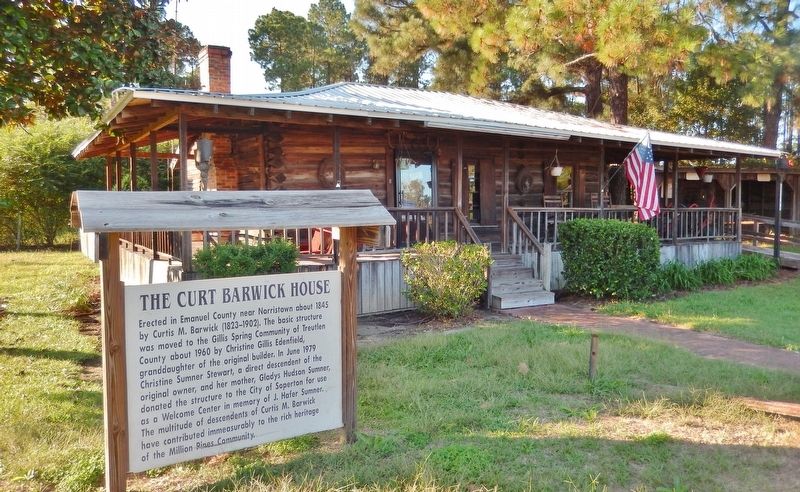 The Curt Barwick House Marker image. Click for full size.