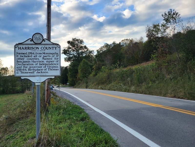 Barbour County / Harrison County Marker image. Click for full size.