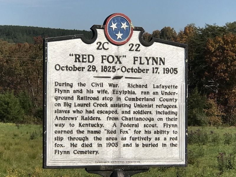 Red Fox Flynn Marker image. Click for full size.