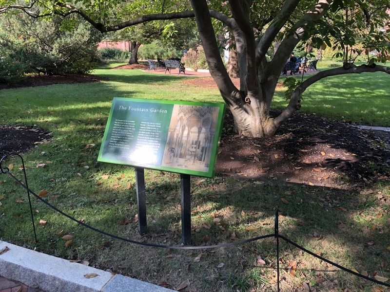 The Fountain Garden Marker. Click for full size. The Fountain Garden Marker image. Click for full size.