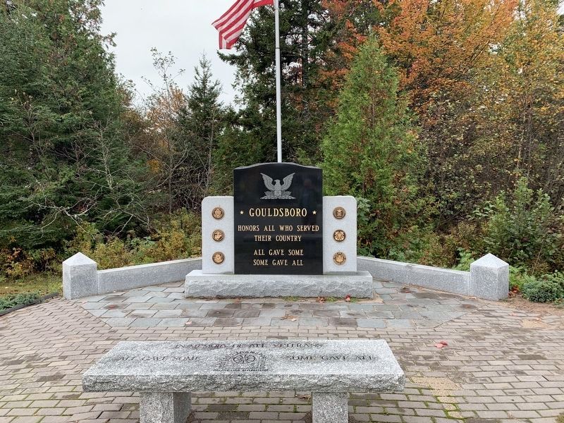 Gouldsboro Veterans Memorial image. Click for full size.