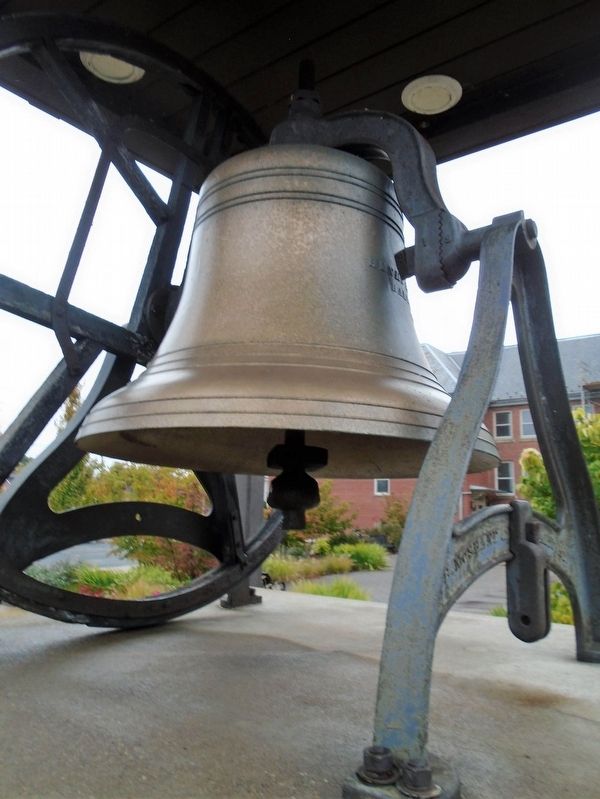 Second Ward School Bell image. Click for full size.