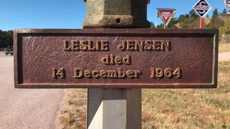 Leslie Jensen Scenic Drive Marker Addition image. Click for full size.
