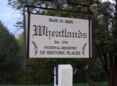 Wheatlands Marker image. Click for full size.