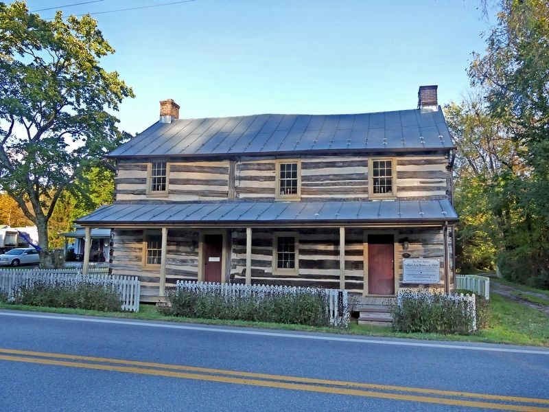 Collier's Log House<br>12607 Catoctin Furnace Road. Click for full size. Collier's Log House<br>12607 Catoctin Furnace Road image. Click for full size.