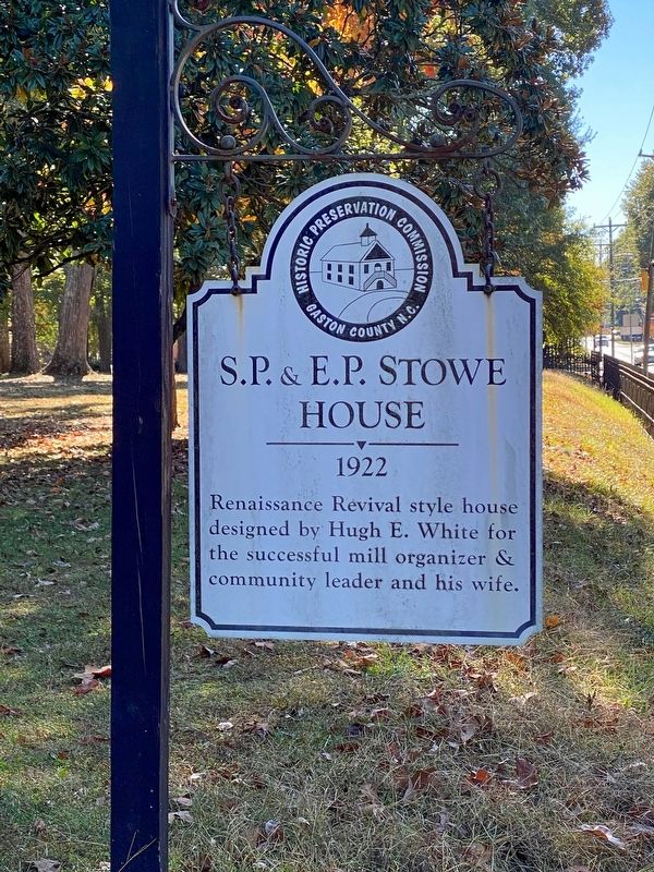 S.P. & E.P. Stowe House Marker image. Click for full size.