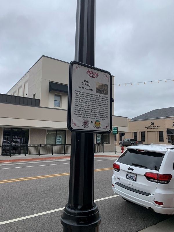 Vogt Building Marker image. Click for full size.