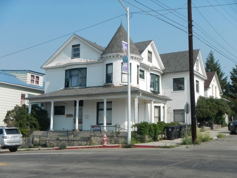 John Benton Leggat Residence and Marker image. Click for full size.