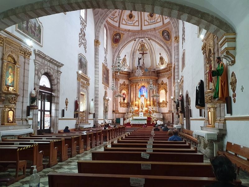 An interior view of the Ex-convent of San Francisco Church image. Click for full size.