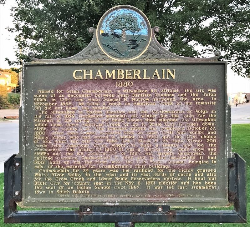 Chamberlain Marker image. Click for full size.