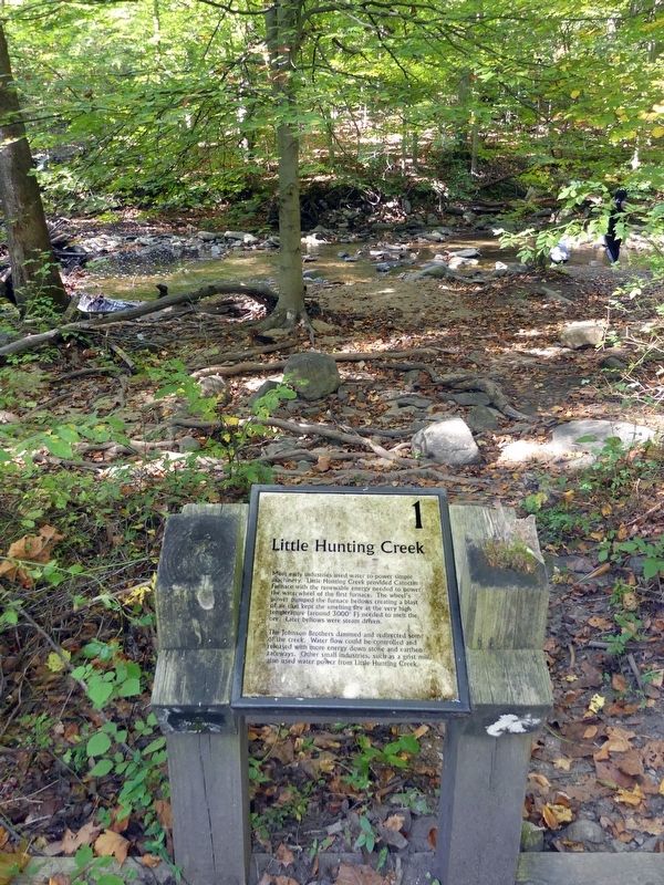 Little Hunting Creek Marker image. Click for full size.