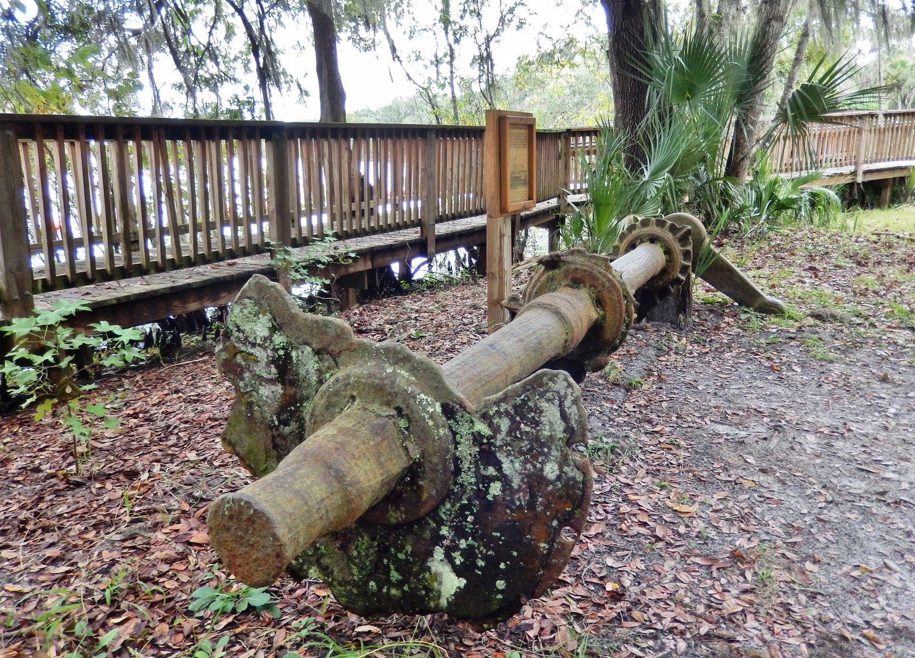 Fannie Dugan Steamboat Shaft. Click for full size. Fannie Dugan Steamboat Shaft image. Click for full size.