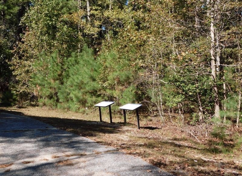 The Battle of Jerusalem Plank Road Marker image. Click for full size.