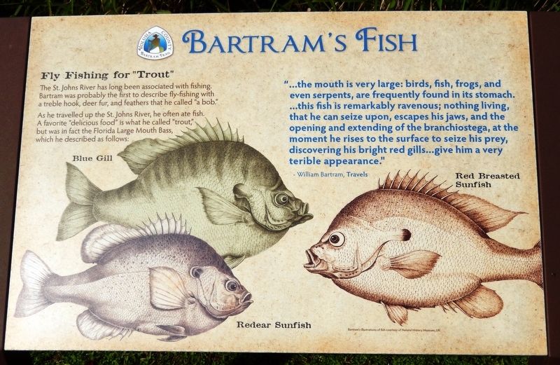 Bartram's Fish Marker image. Click for full size.