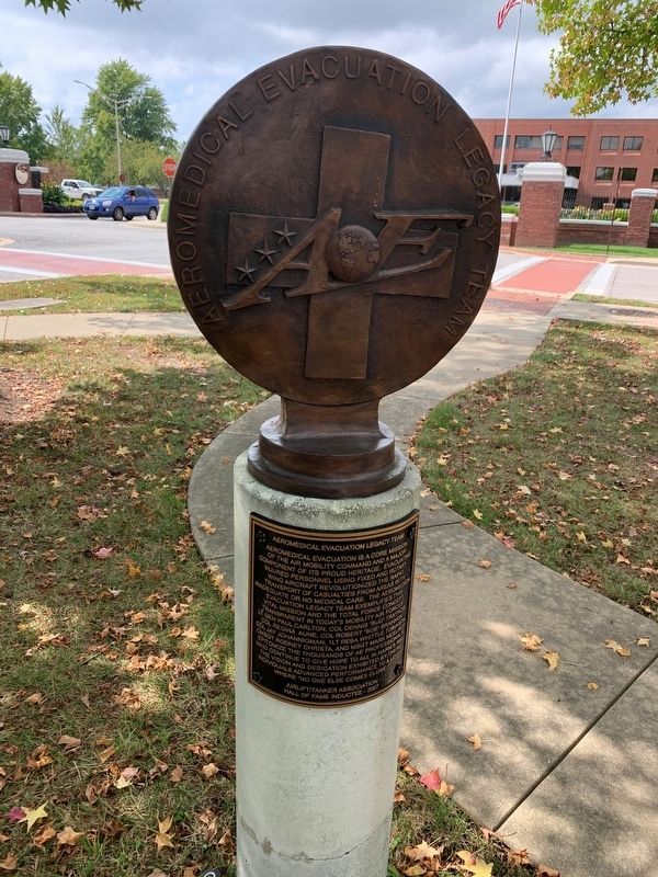 Aeromedical Evacuation Legacy Team Marker. Click for full size. Aeromedical Evacuation Legacy Team Marker image. Click for full size.