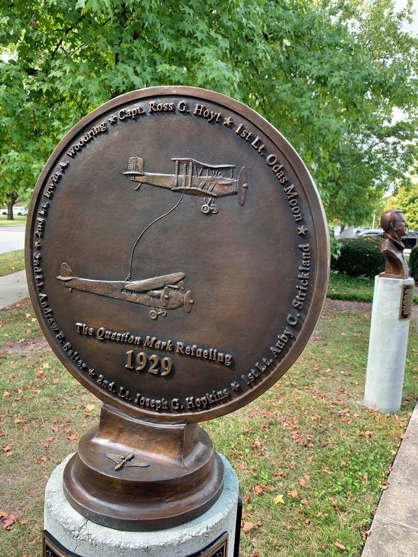 Pioneers of Aerial Refueling Marker image. Click for full size.