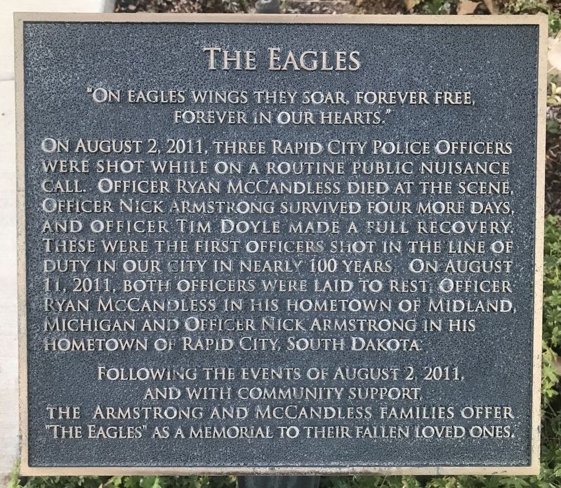 The Eagles Marker image. Click for full size.