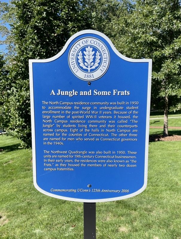 A Jungle and Some Frats Marker image. Click for full size.
