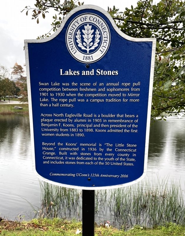 Lakes and Stones Marker. Click for full size. Lakes and Stones Marker image. Click for full size.